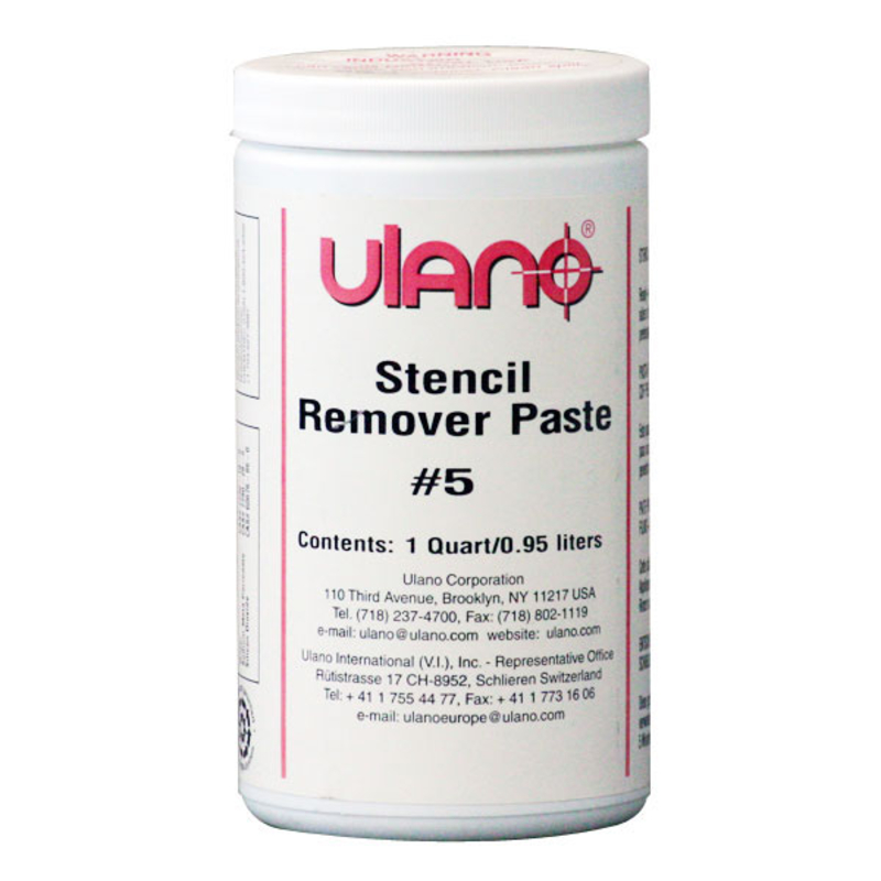 STENCIL REMOVER PASTE No 5