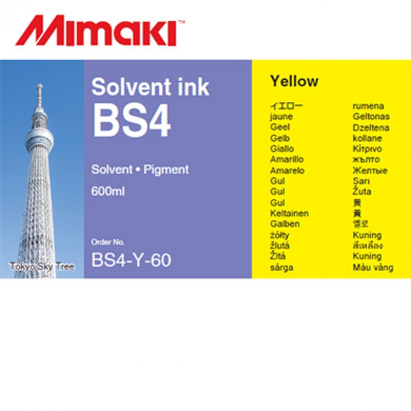 MIMAKI BS4 600ml SOLVENT INK